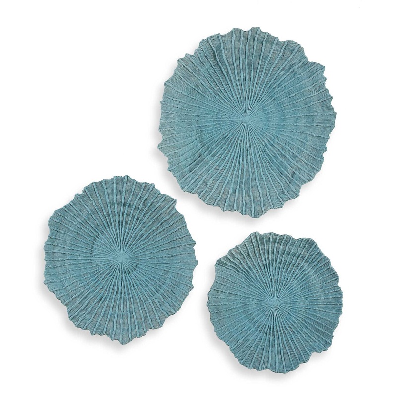 Ocean Gems – Wall Decor (Set of 3) – Blue