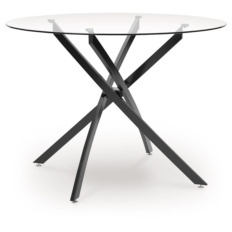 Pharwynn – Black – Round Dining Room Table