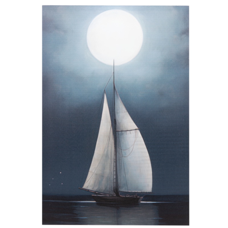 Sailboat Print on Canvas