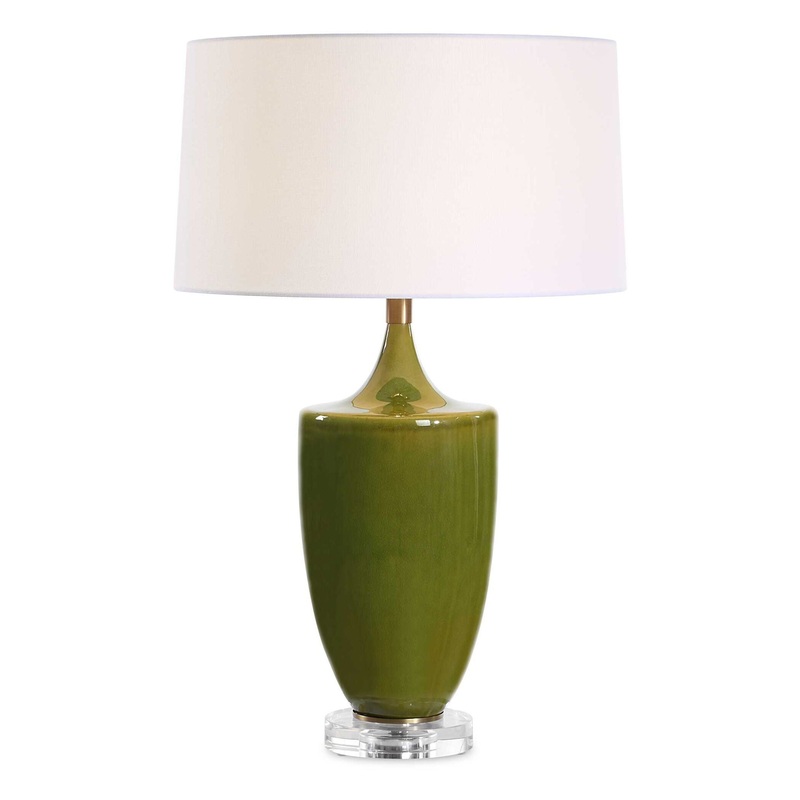 Adela – Table Lamp – Moss Green
