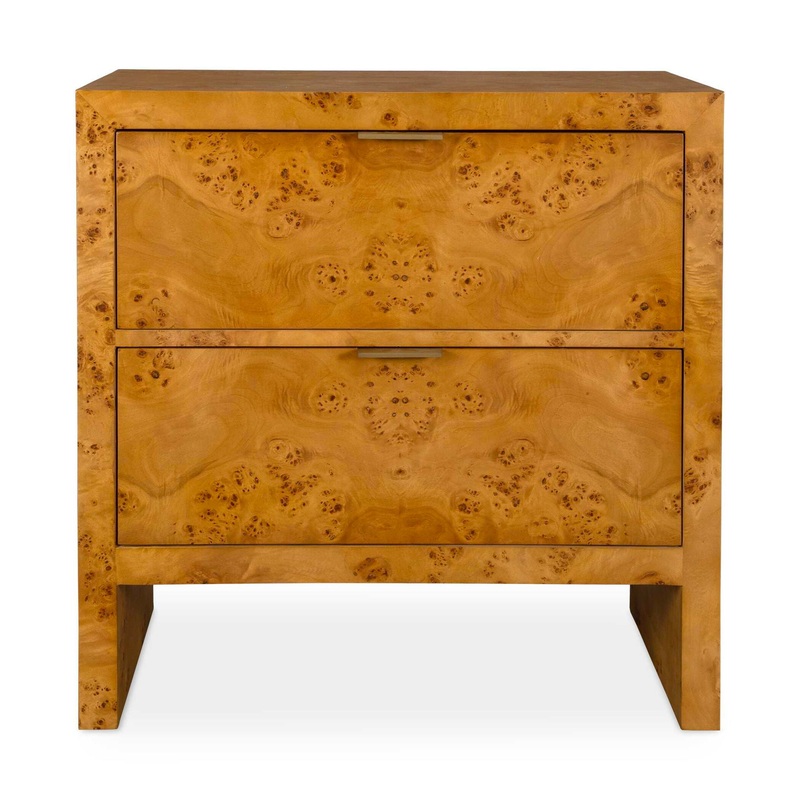 Indus – 2 Drawer Chest – Burl