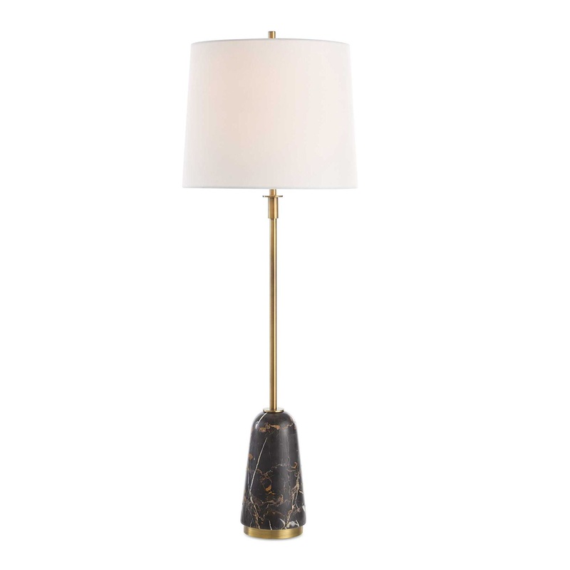 Jenson – Marble Buffet Lamp – Black