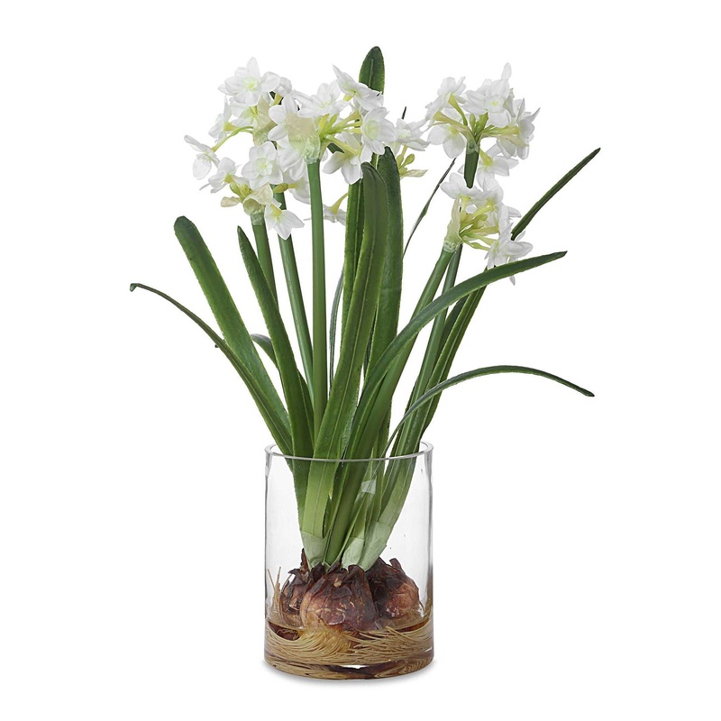 Lacey Daffodil – Accent Arrangement – White