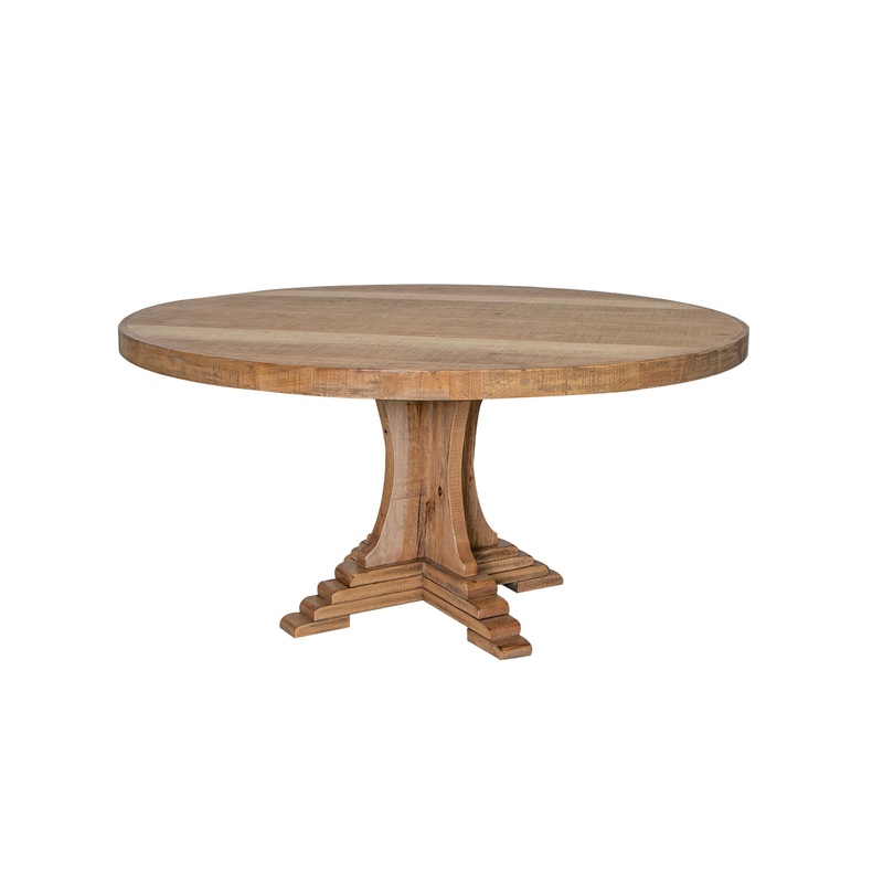 Marquez – Round Table – Two-Tone Light Brown