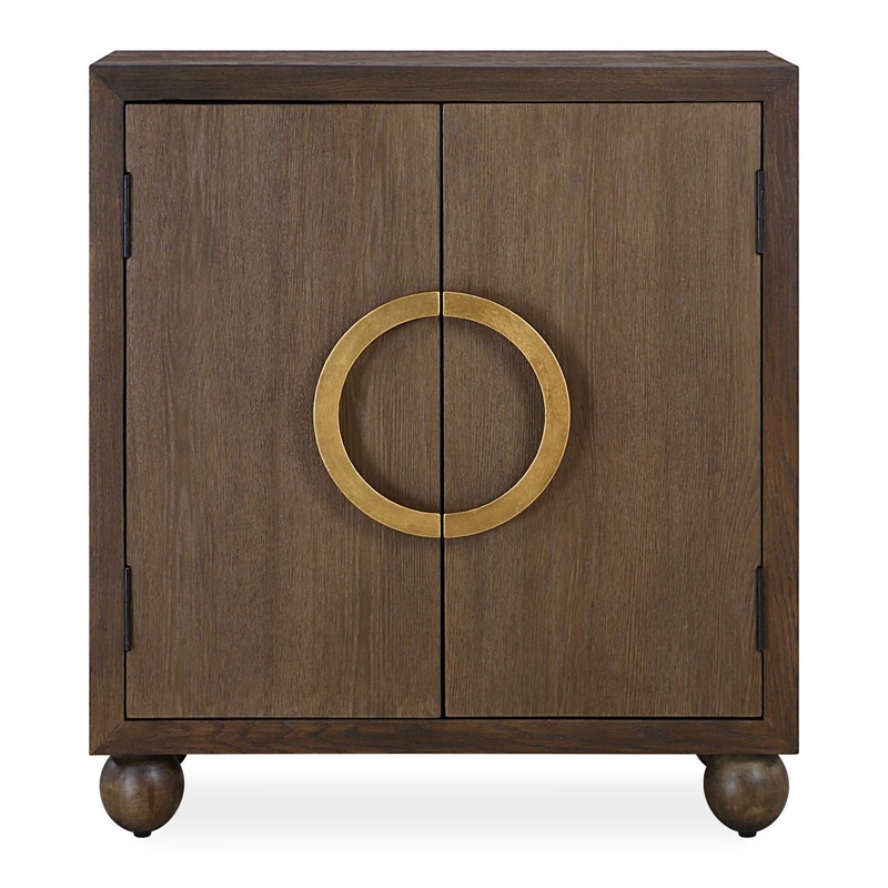 Mayenne – 2 Door Wood Cabinet – Oak