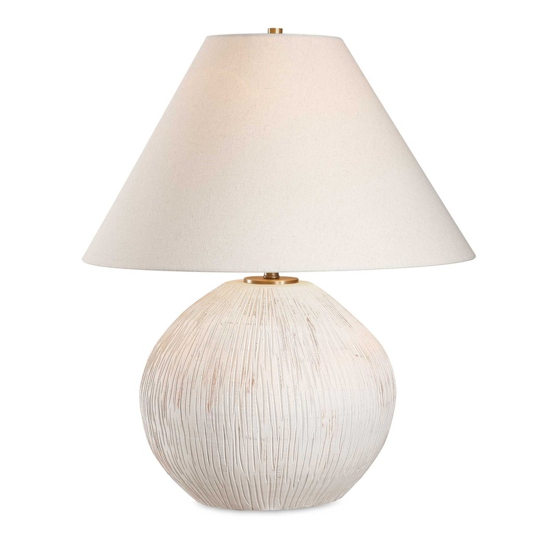 Meryl – Table Lamp – Aged White