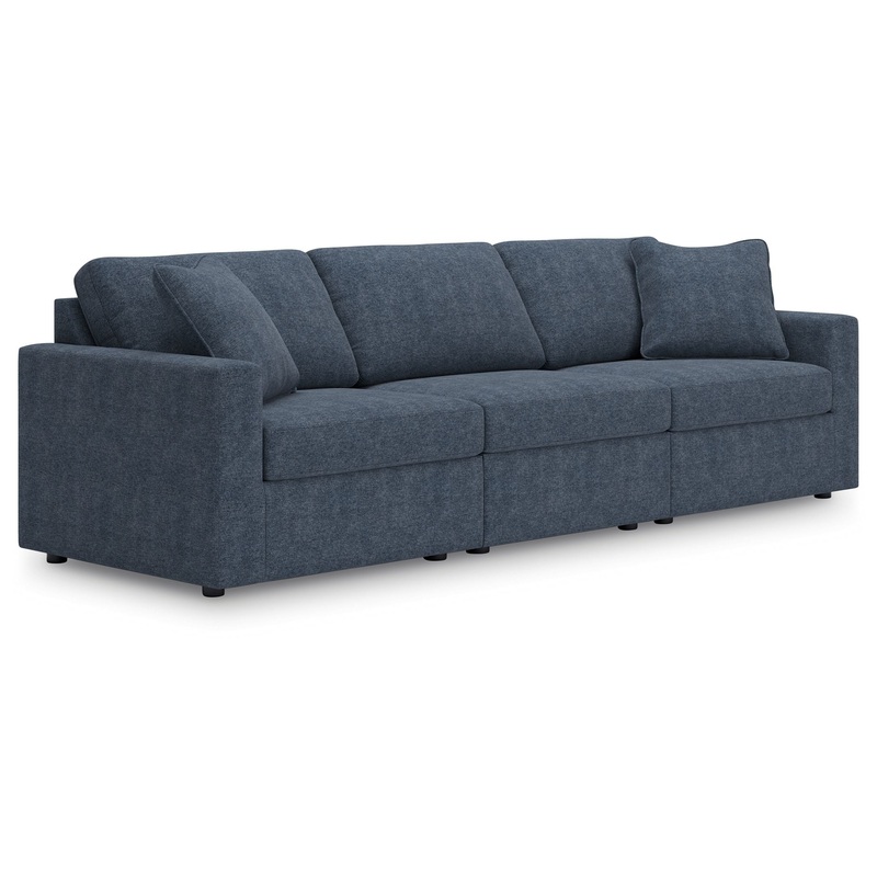 Modmax – Ink – 3-Piece Sectional Sofa – Fabric