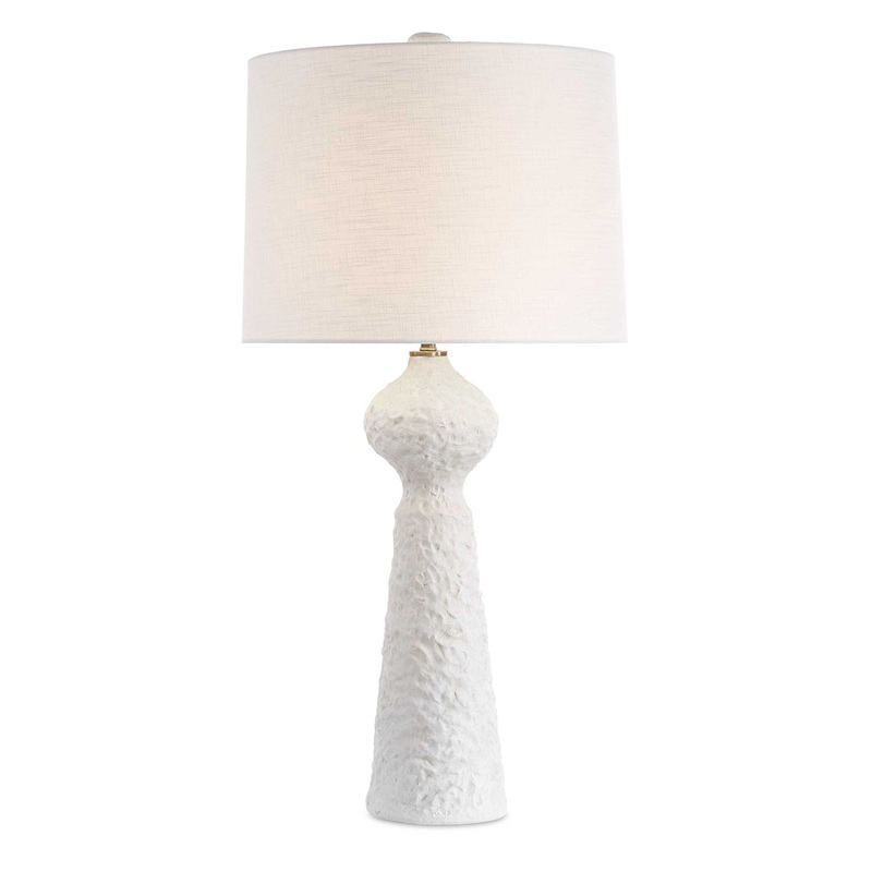 Sonata – Textured Table Lamp – White