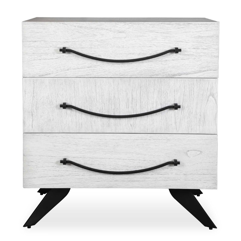 Vivi – 3 Drawer Chest – White