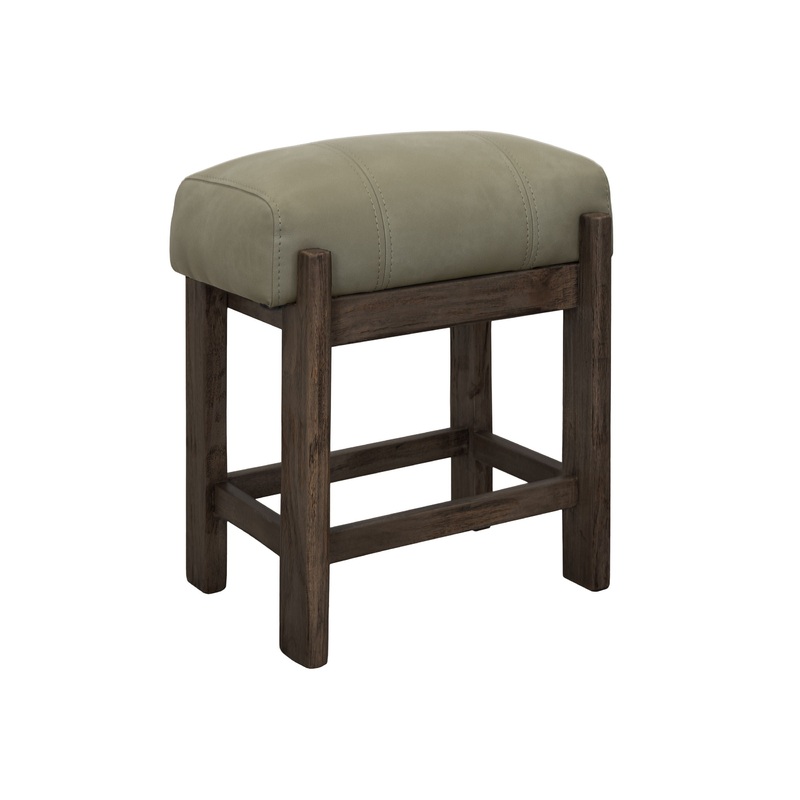 Black Balam – Stool – Oil Black / Green