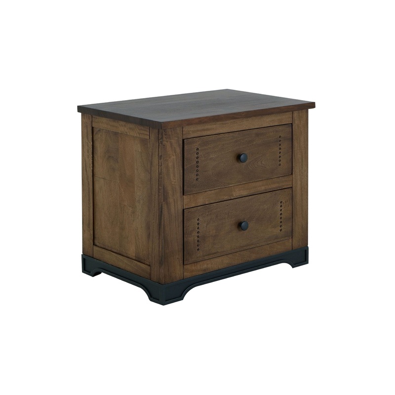 Parota III – Nightstand – Barrel Brown