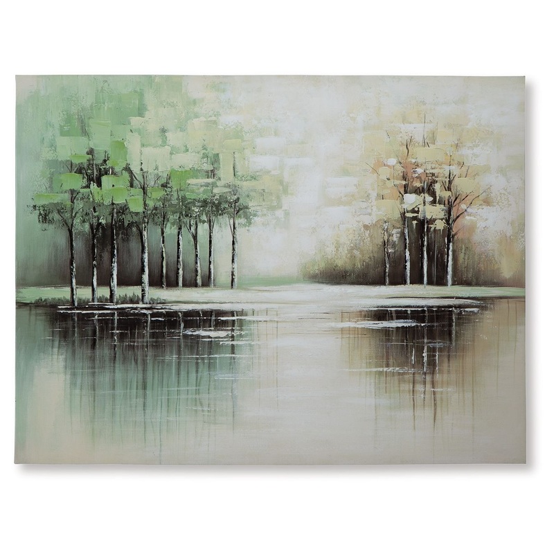 Garlenridge – Green / Tan / White – Wall Art