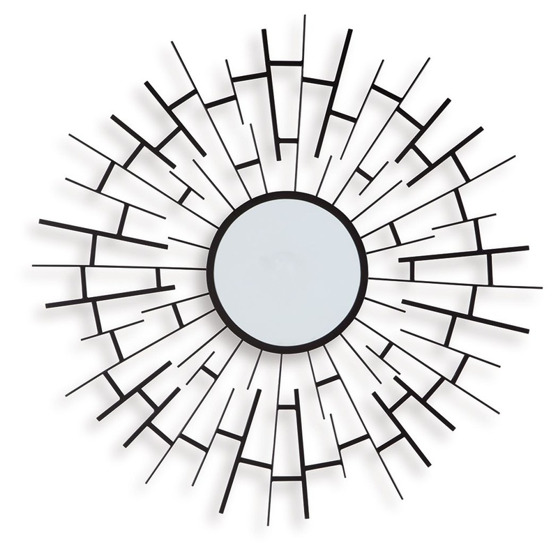 Garrenworth – Black – Accent Mirror