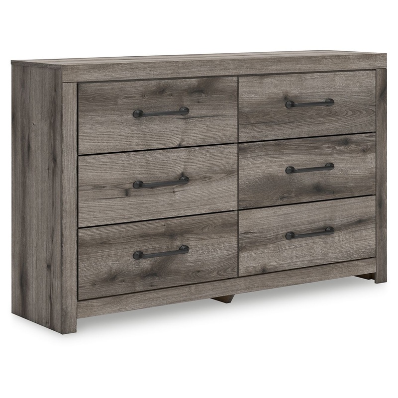 Graystorm – Brown Gray – Six Drawer Dresser