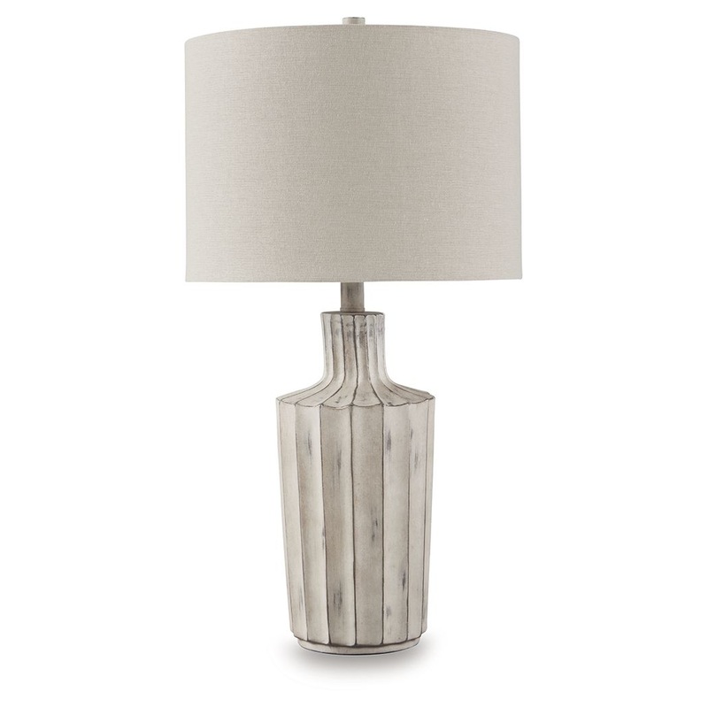 Imre – Distressed Brown – Poly Table Lamp