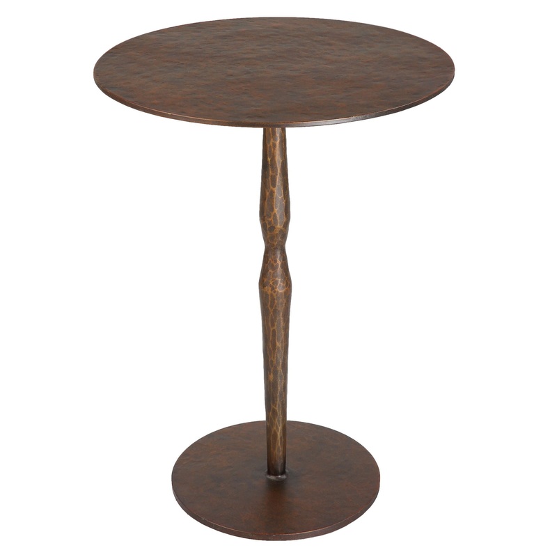 Industria – Copper Bronze Accent Table