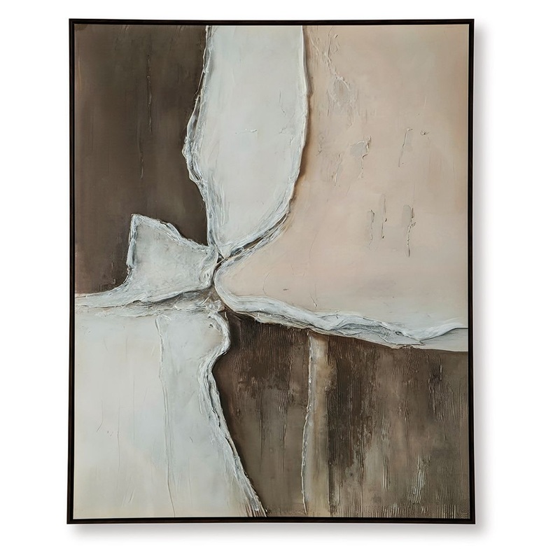 Junward – Brown / Tan / White – Wall Art