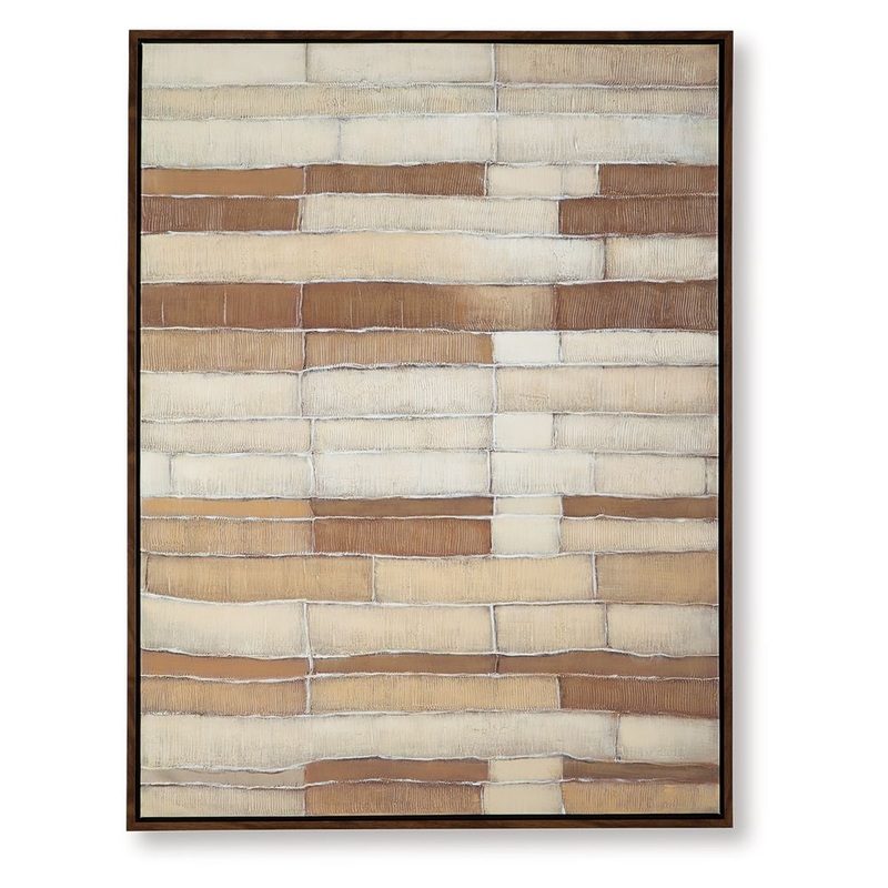 Kalanmore – Brown / Tan / White – Wall Art