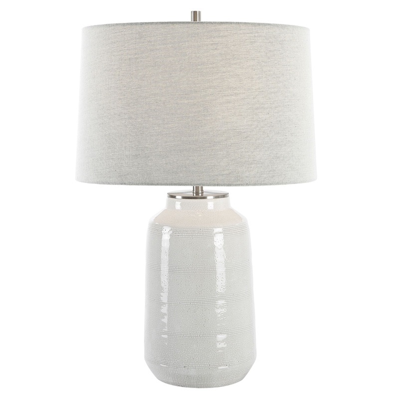 Odawa – Farmhouse Table Lamp – White