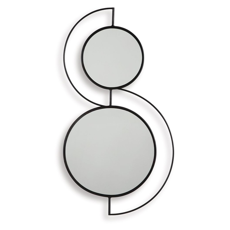 Shayham – Black – Accent Mirror