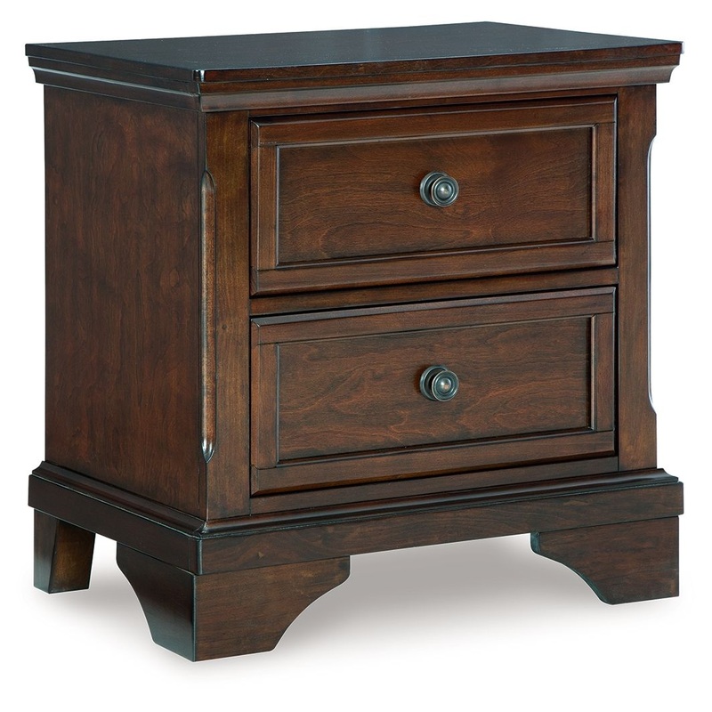 Trellington – Brown – Two Drawer Night Stand