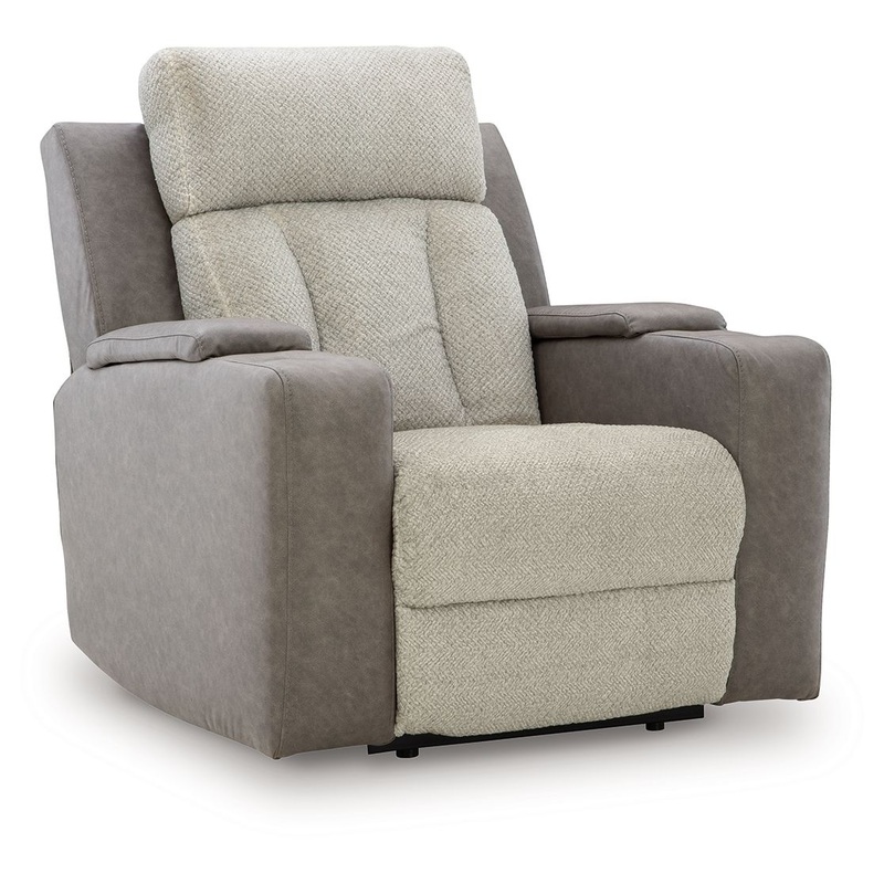 WhipLash – Sisal – Power Recliner With Adj Headrest