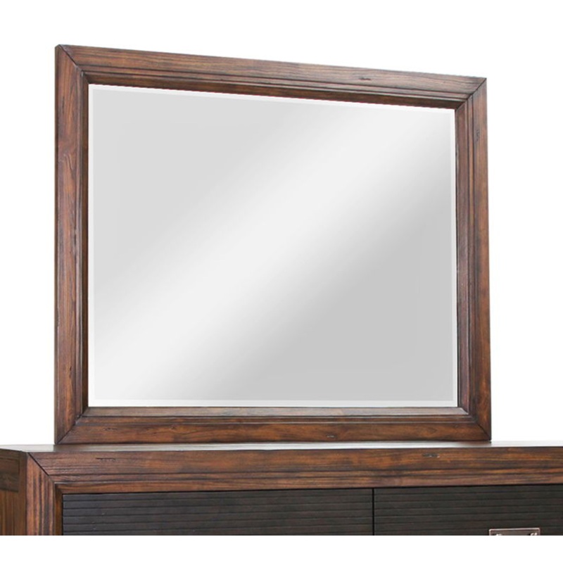 Branson – Mirror – Rustic Buckeye