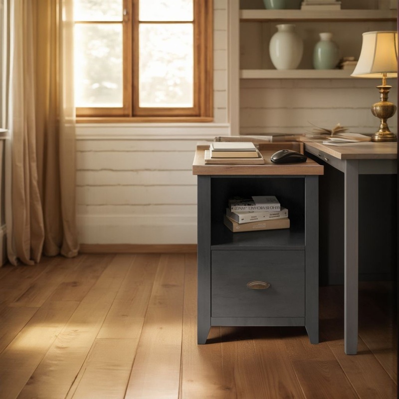 Essex – Drawer File – Black, Whiskey