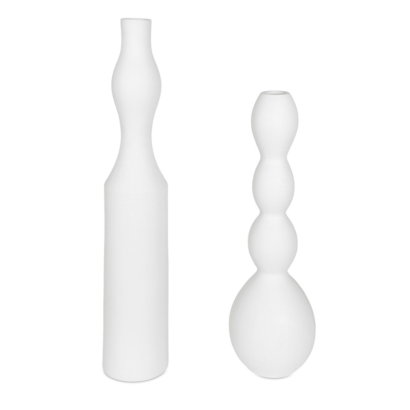 Forma – Ceramic Vases Large (Set of 2) – White