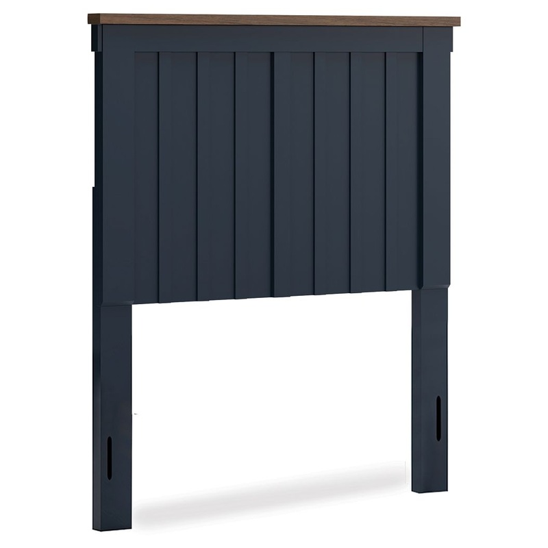 Landocken – Panel Headboard|Blue|Queen|Twin|Full