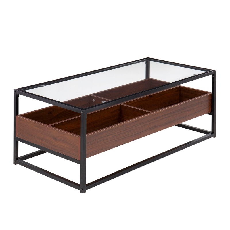 Display Contemporary Table|Beige|Dark Brown|Console Tables|Coffee Tables