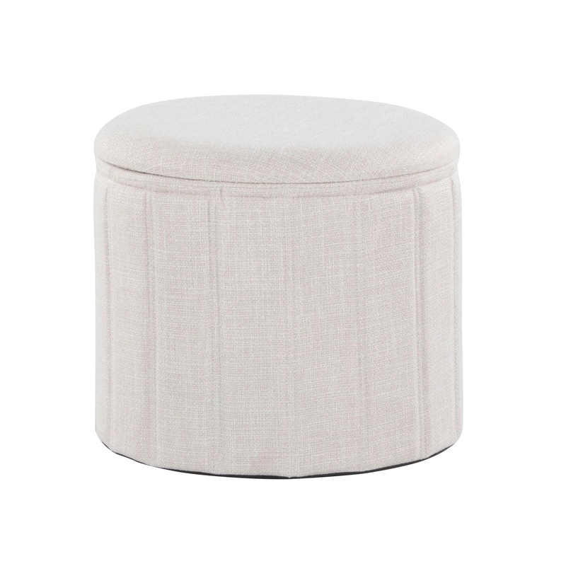 Lindsey – Contemporary / Glam Folding Storage Ottoman