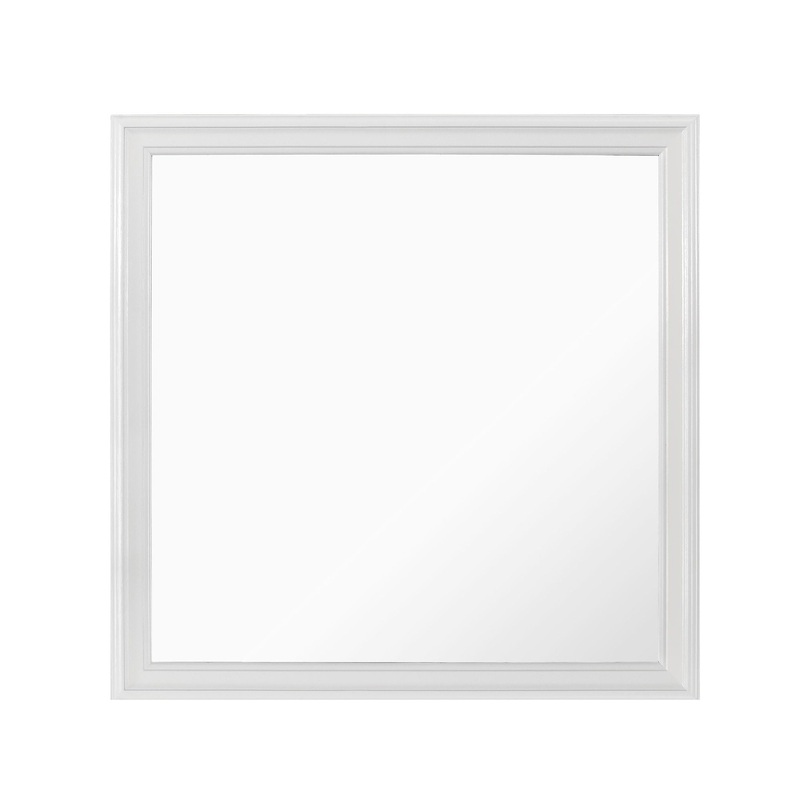 Shaker – Crocodile Metallic Mirror – White