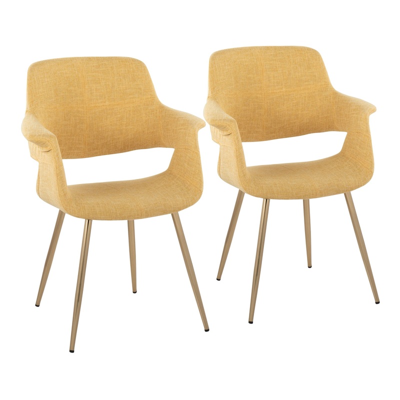 Vintage Flair – Glam / Art Deco Chair (Set of 2)