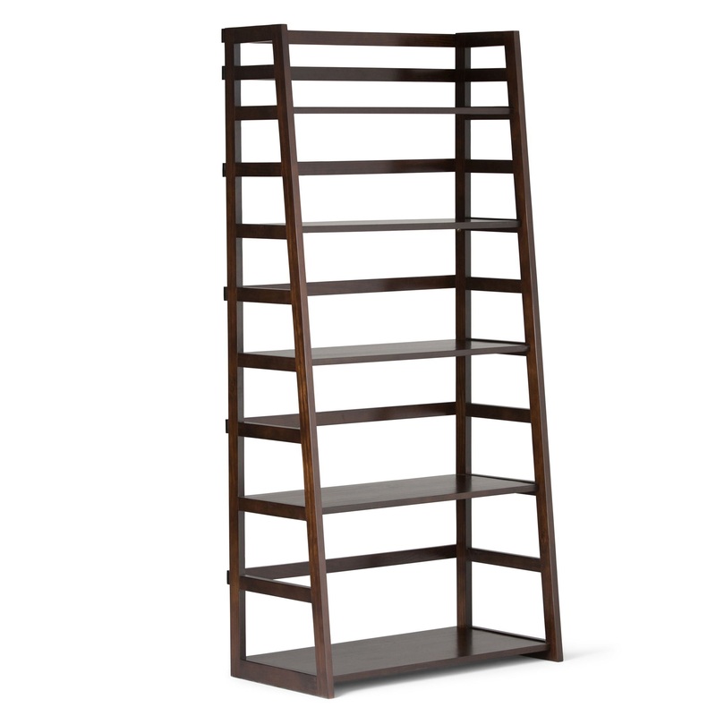 Acadian – Handcrafted Ladder Shelf Bookcase