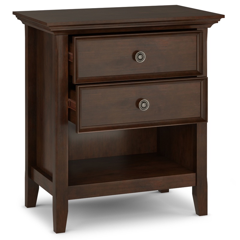 Amherst – Bedside Table – Russet Brown
