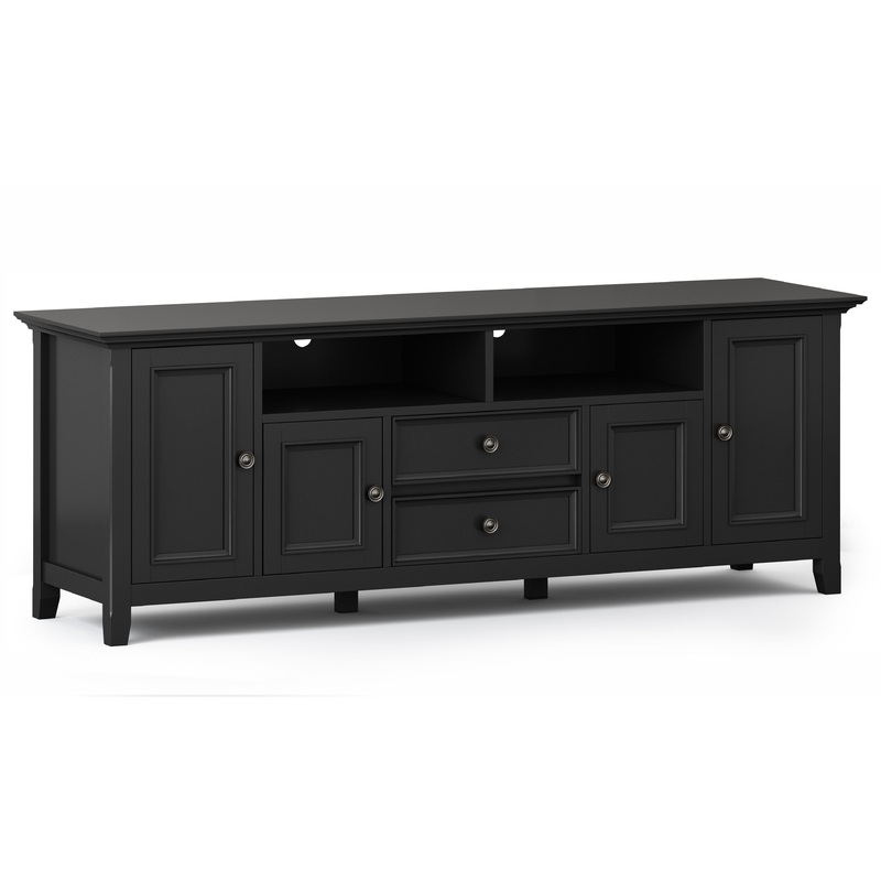 Amherst – Wide TV Media Stand|Light Brown|Black|Dark Brown|Gray