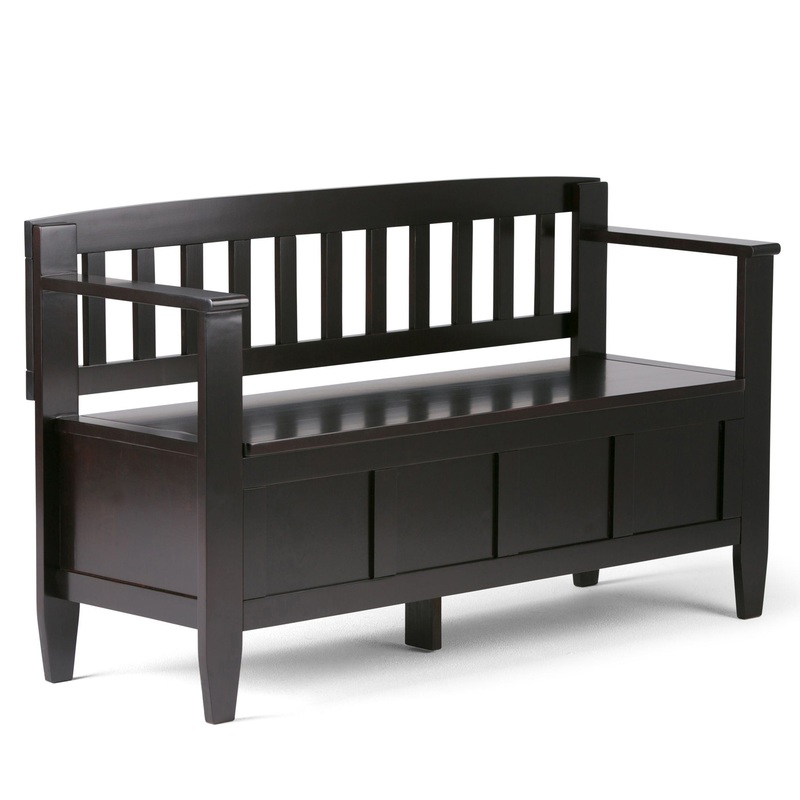 Brooklyn – Handcrafted Entryway Storage Bench