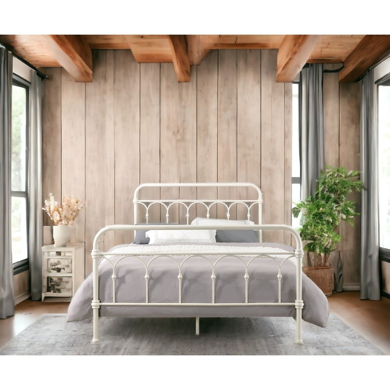Citron – Bed, Elegant Design|White|Full