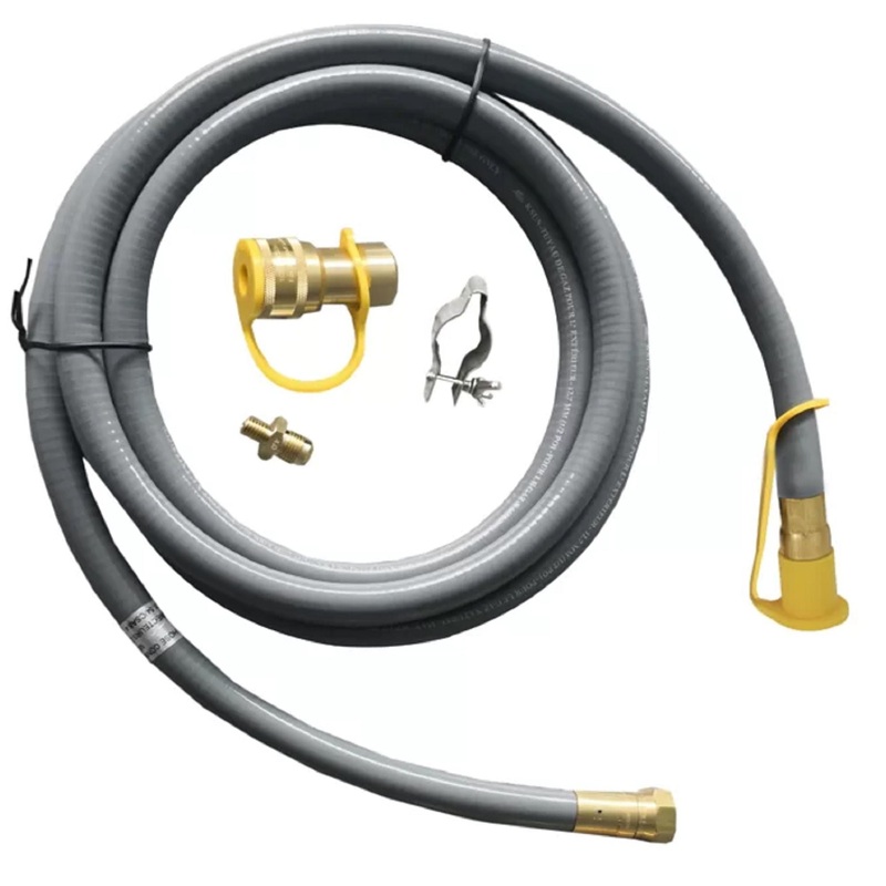 Fire Pit Gas Conversion Kit – Gray