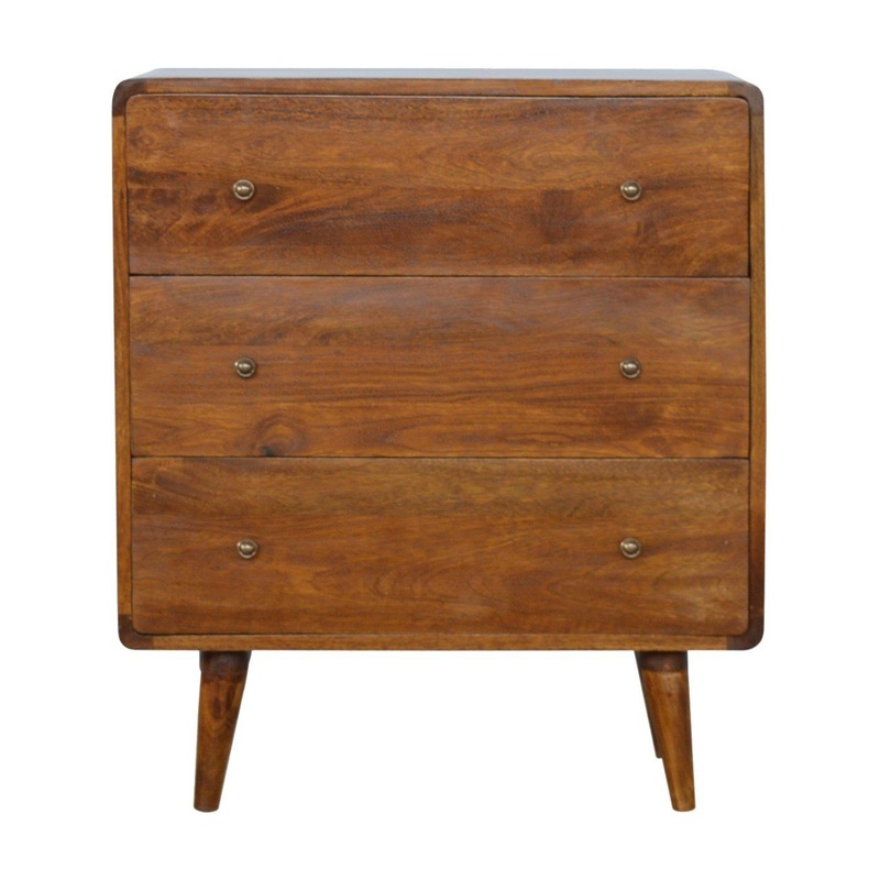 Curved Chest – Chestnut