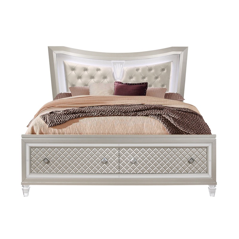 Cross – Elegant Design Bed With LED