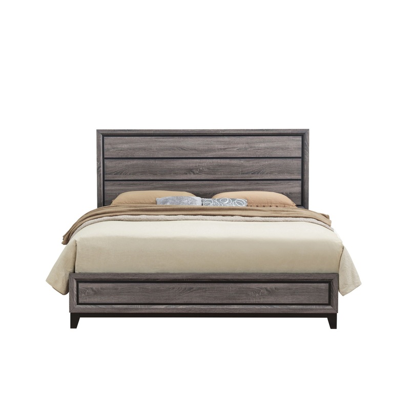 Mirage – Bed|Dark Gray|White|King|Full|Queen