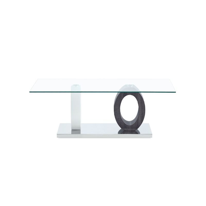 Tracker – Coffee Table – Brown / White