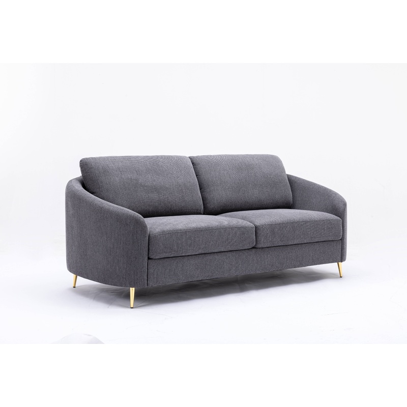 Yuina – Linen Sofa – Gray