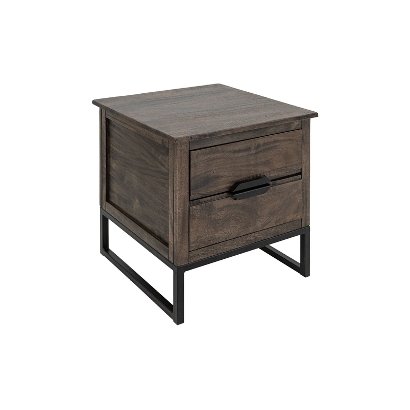 Dark Mita – End Table – Cedar Brown