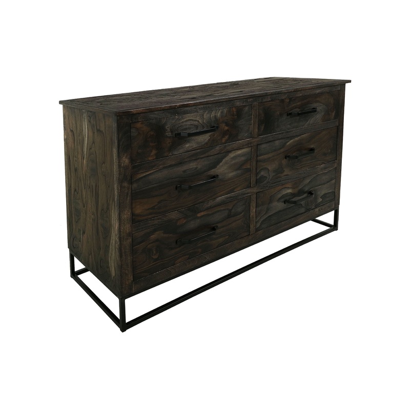 Dark Teak – Dresser – Oil Black