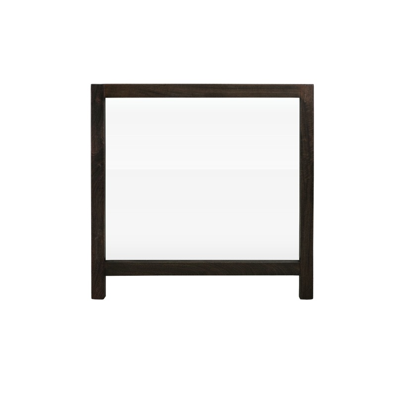 Dark Teak – Mirror – Oil Black