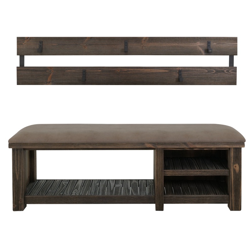 Dutton – Hall Tree – Rookwood Brown