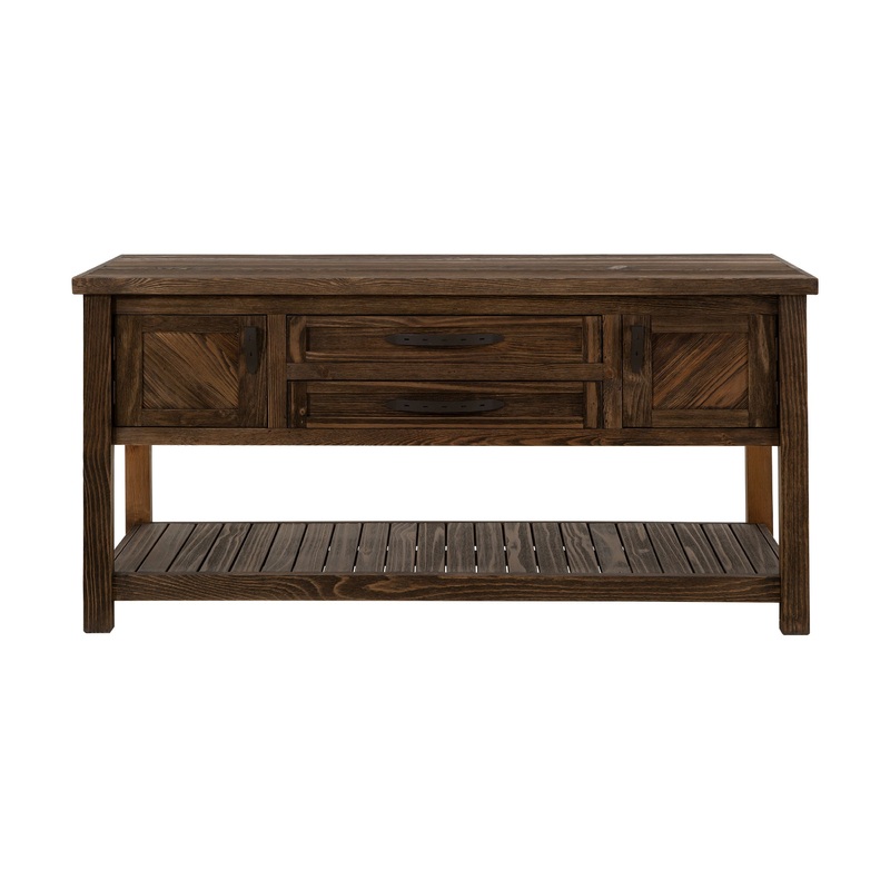 Dutton – Sofa Table – Rookwood Brown